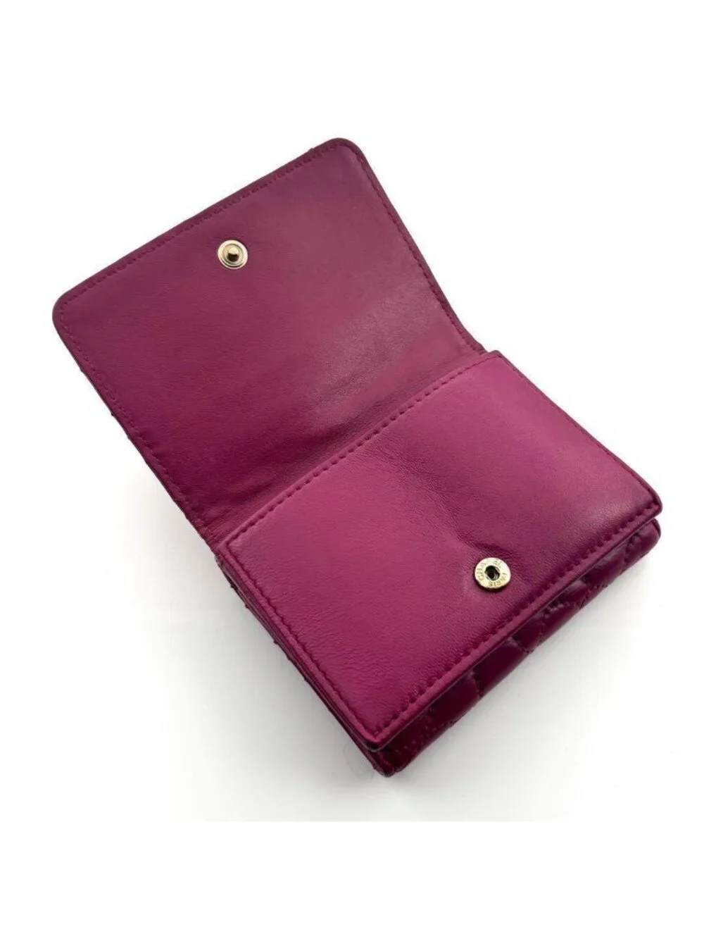Chanel Wallet Camellia No 5 Stitch Trifold Compact